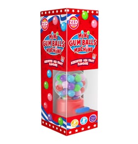ZED Candy Mini Gumballs Machine Gift Pack 175g