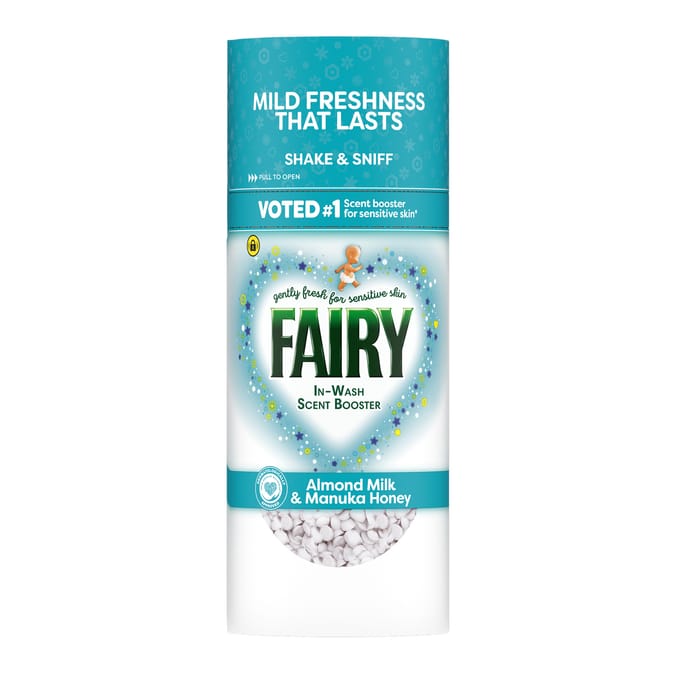 Fairy In-Wash Scent Booster 155g - Fresh Almond Milk & Manuka Honey