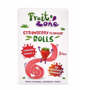 Fruit Zone Strawberry Flavour Rolls 75g