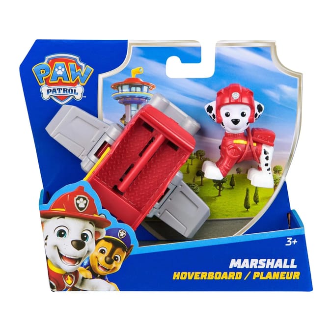 Paw Patrol Action Figure & Hoverboard Set - Marshall