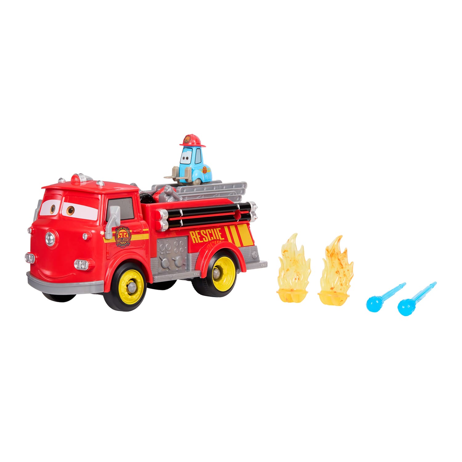 Disney Pixar Cars Radiator Springs Race & Rescue Fire Fighting Red ...