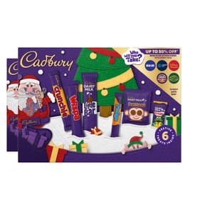 Cadbury Chocolate Christmas Selection Box 125g x2