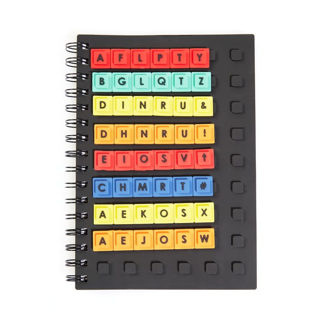 Fidget Notebook Letter Home Bargains