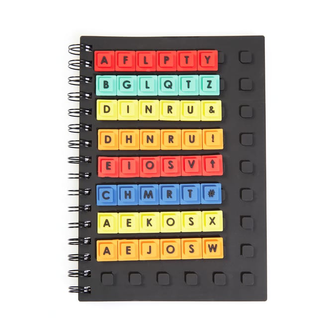 Fidget Notebook - Letter