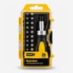 Equip Ratchet Screwdriver Set 36 Pieces