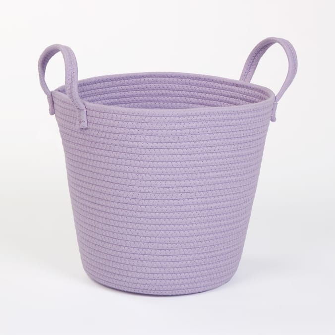 The Kids Edit Round Rope Storage Basket
