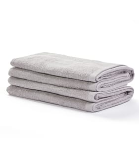 Bath 100% Cotton Bath Sheet 2 Pack - Grey