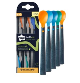 Tommee Tippee Softee Weaning Spoons 5 Pack