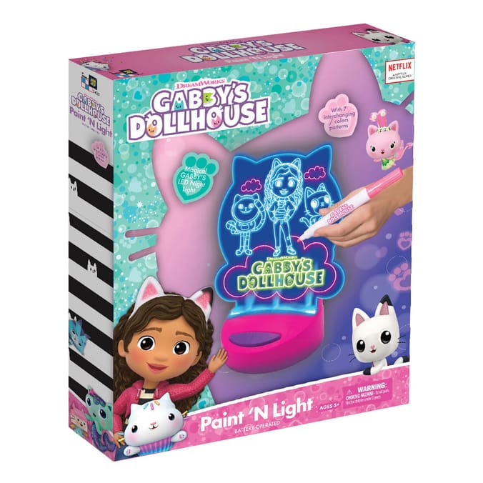 Gabby's Dollhouse Paint & Light