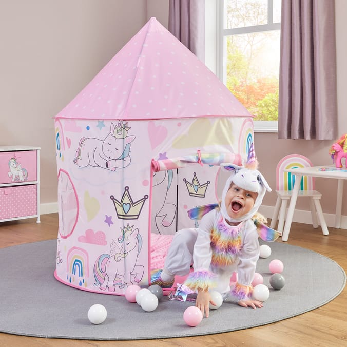 Liberty House Toys Kids Unicorn Play Tent and Play Mat Set
