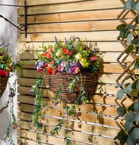 Jardin Rattan Wall Basket