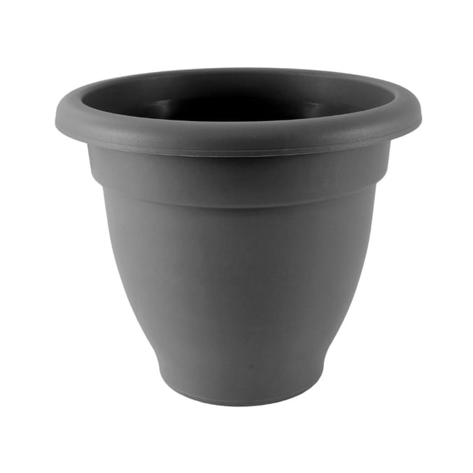 Winchester Round Bellpot Planter - Black