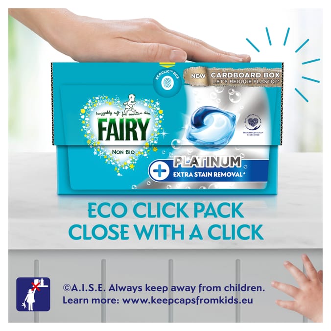 Fairy Non Bio Pods Washing Liquid Capsules 28 Washes