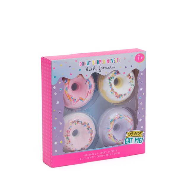 Donut Shaped Novelty Bath Fizzers Home Bargains