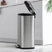 Utility Stainless Steel Pedal Bin 50l