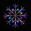 Prestige Battery Operated LED Snowflake Window Light 27cm