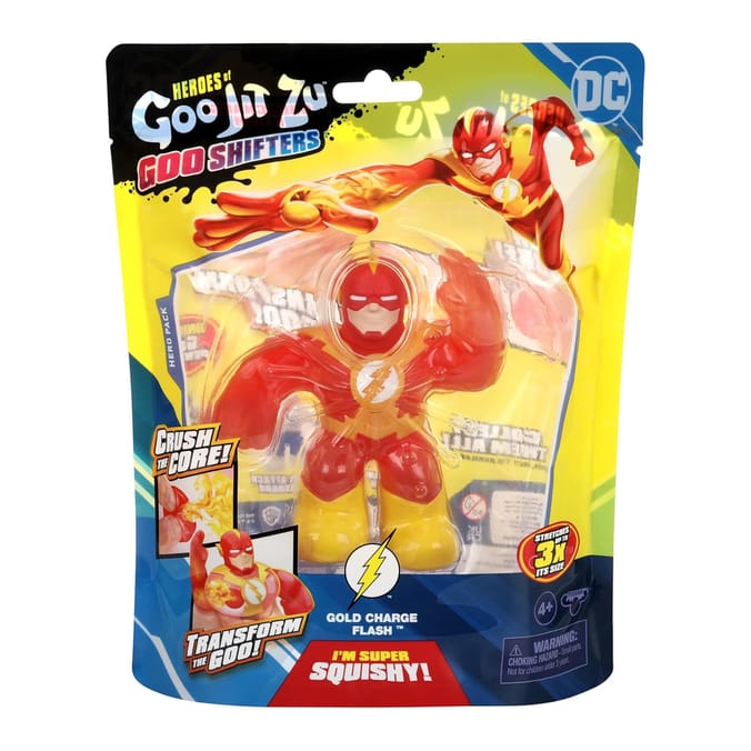 Heroes Of Goo-Jit-Zu DC Gold Charge Flash