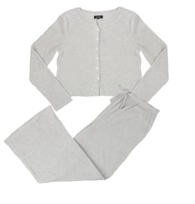 Jeff & Co By Jeff Banks Ladies Button Pyjama Set