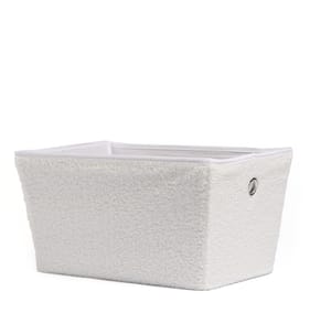 Home Collections Teddy Storage Basket - White