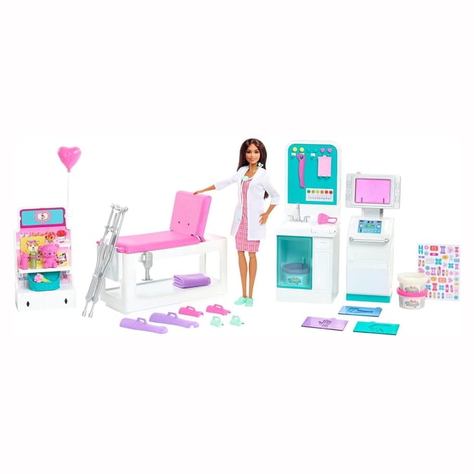 Barbie Fast Cast Clinic Playset