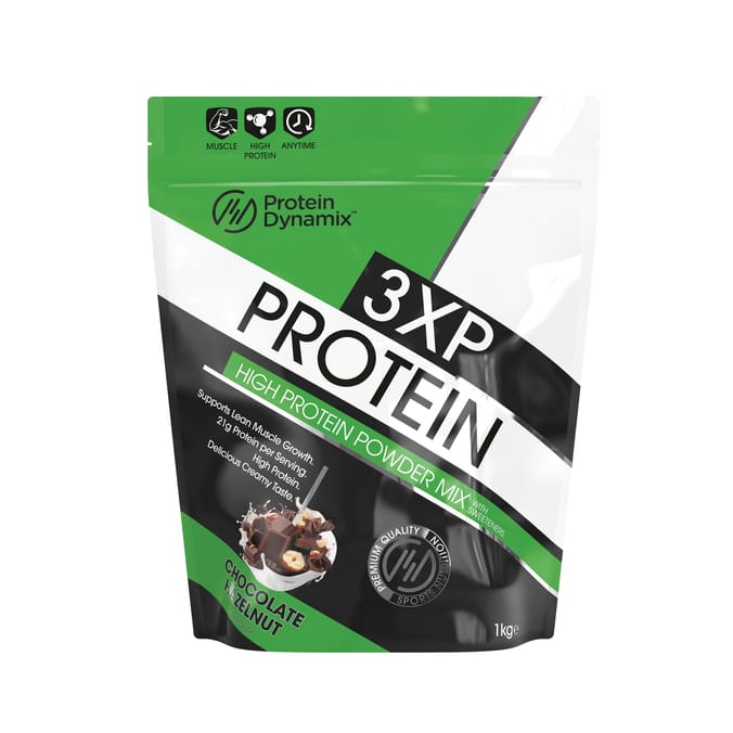 Protein Dynamix 3XP Protein 1kg - Chocolate Hazelnut