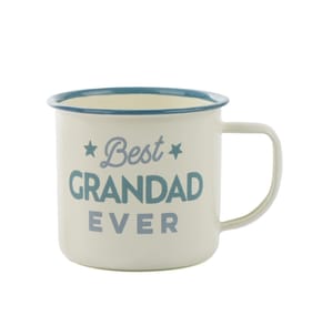 Just For You Dad Enamel Mug - Best Grandad Ever