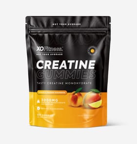 XO Fitness Creatine Gummies 300g - Peach & Mango