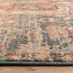 Asiatic Raja Medallion Runner  RA09 -Teal/Multi