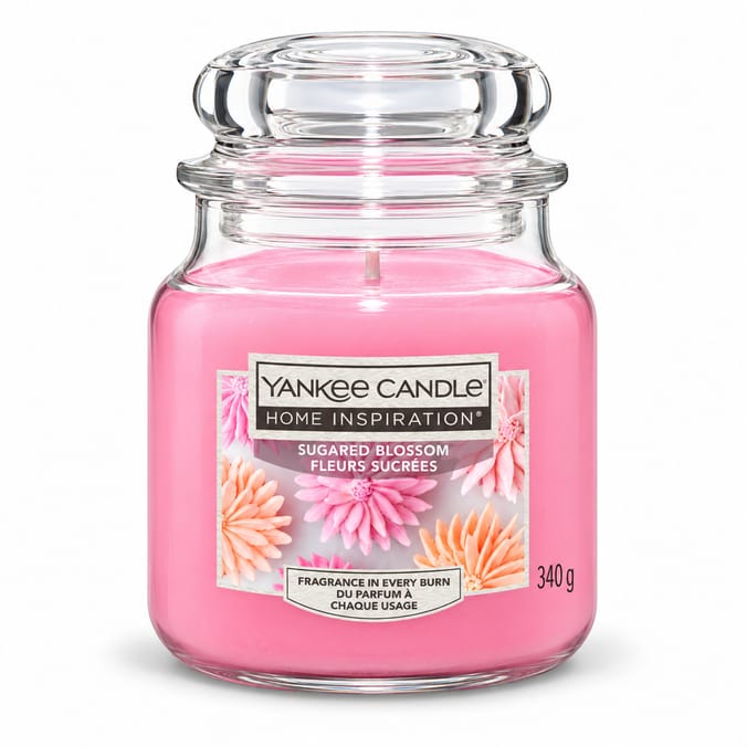 Yankee Candle Home Inspiration Medium Jar Candle 340g - Sugared Blossom