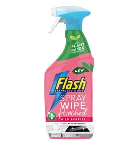 Flash Spray Wipe Hinched Antibac Cleaning Spray 800ml - Frosted Berries