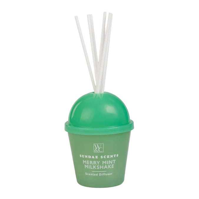  Wickford & Co Sundae Scents Scented Diffuser 150ml - Merry Mint Milkshake 
