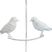 Jardin Metal Bird & Heart Wind Chime