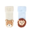 Pure Baby 3D Rattle Socks 2 Pack
