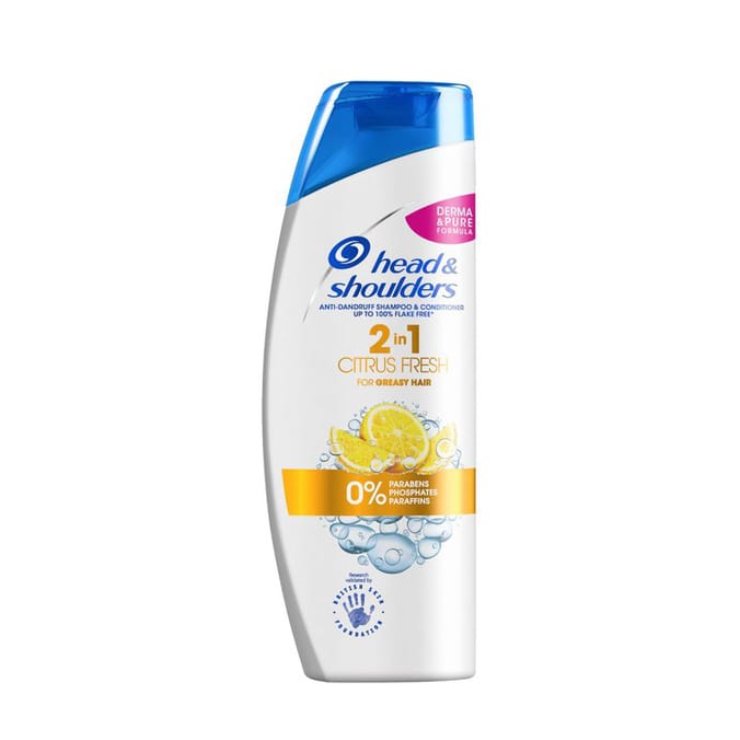 Head & Shoulders Citrus Shampoo 2 In 1 XXL 750ml