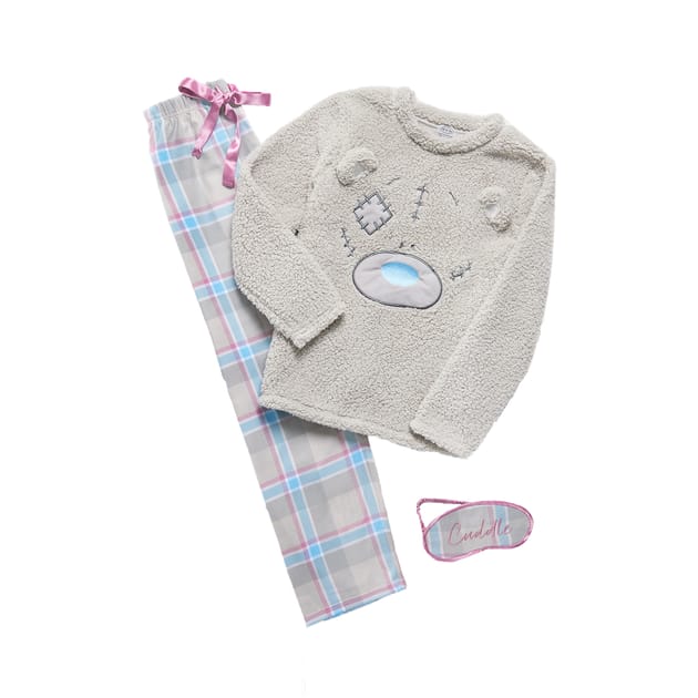 Me To You Ladies Pyjamas And Eye Mask Set Home Bargains