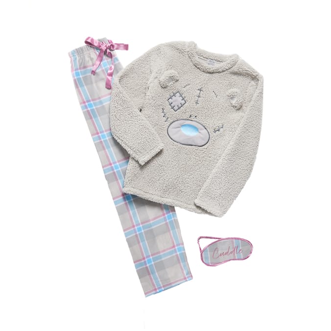 Me To You Ladies Pyjamas And Eye Mask Set Home Bargains