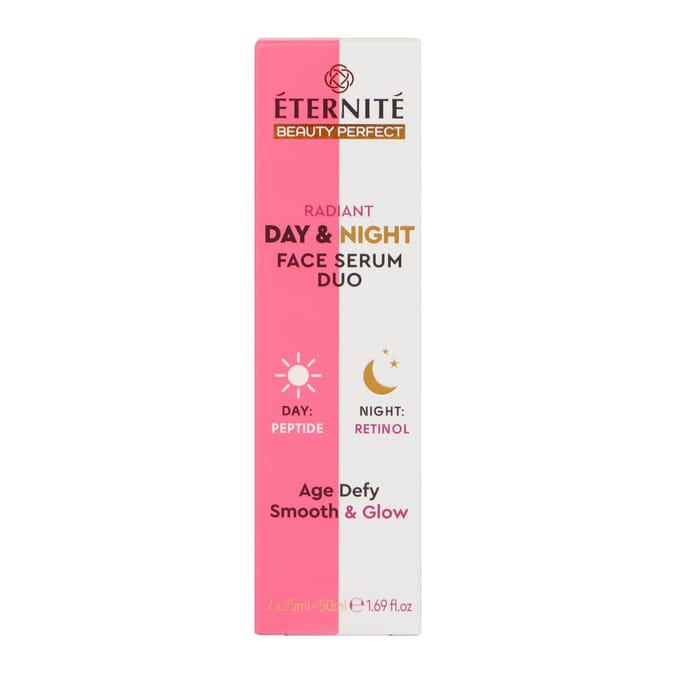 Eternite Radiant Age Defy Day & Night Face Serum Duo