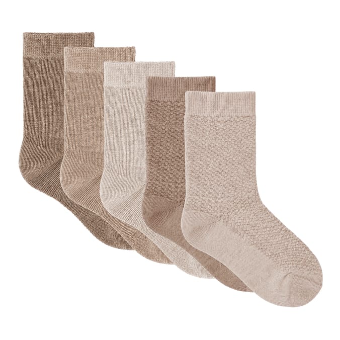 Pure Baby Socks 5 Pack