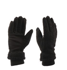 Originals Winter Ladies Borg Gloves - Black