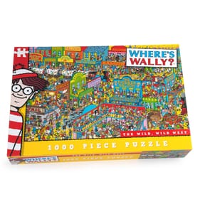 Where's Wally? Puzzle 1000 Pieces - The Wild, Wild West