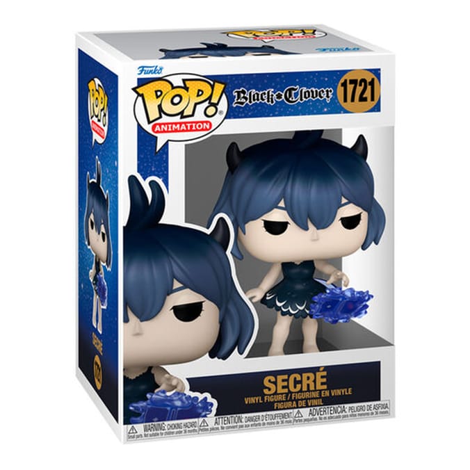 Funko Pop! Animation Black Clover Vinyl Figure - Secre 1721