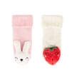 Pure Baby 3D Rattle Socks 2 Pack