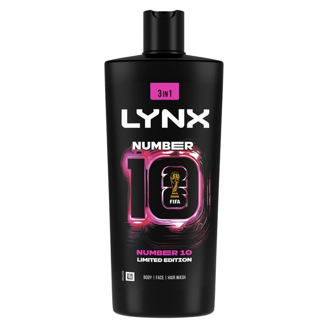 Lynx Limited Edition Fifa Number 10 3-in-1 Body Wash 700ml