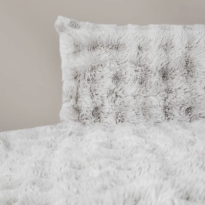 The Winter Warmer Collection Brushed Faux Fur Duvet Set