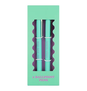 Neon Ballpoint pens 2 Pack - Blue