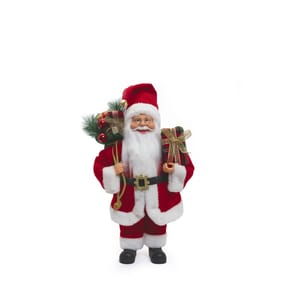 Feeling Festive 40cm Santa - Red