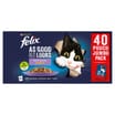 Felix As Good As It Looks Mixed Selection in Jelly Wet Cat Food Pouches 40 x 85g