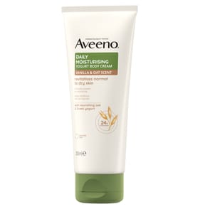 Aveeno Daily Moisturising Yogurt Body Cream Vanilla & Oat Scent 200ml