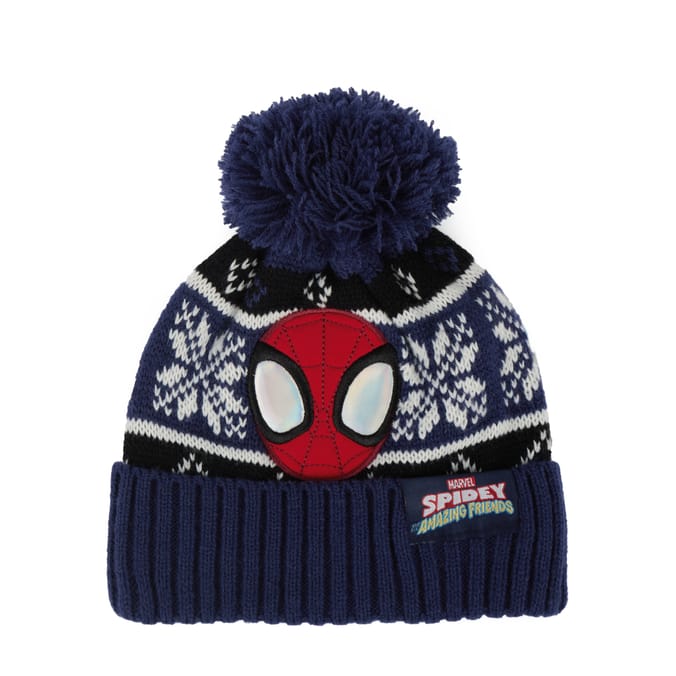 Spidey Kids Pom Pom Hat