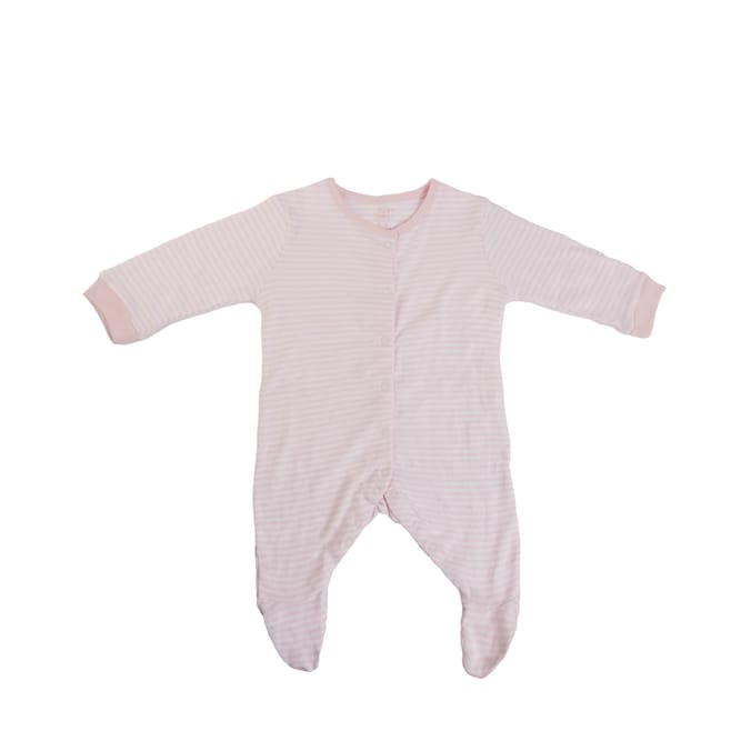 Pure Baby Long Sleeved Sleepsuits 3 Pack